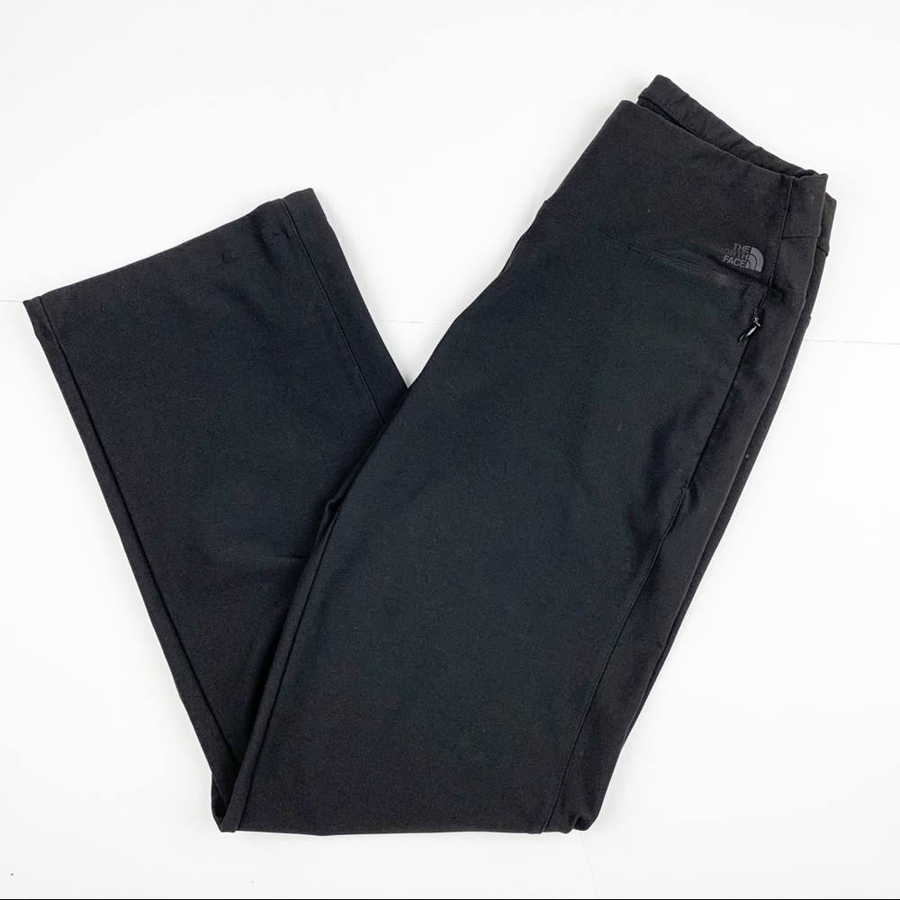 NORTH FACE Everyday High Rise Black Relaxed Straight Leg Pants SIZE S
